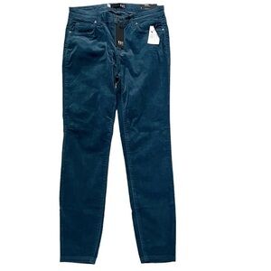 NWT! KUT from the KLOTH Donna ankle skinny corduroy jeans cords, gorgeous teal